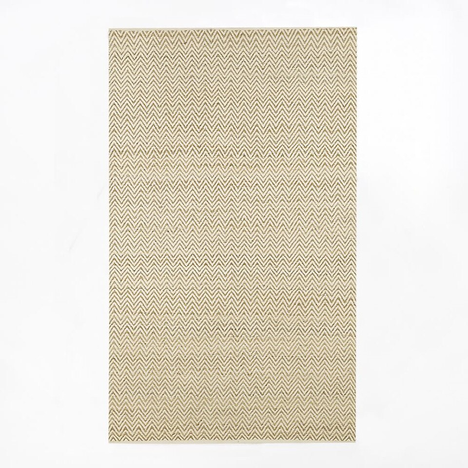 Jute Chenille Herringbone Rug west elm United Kingdom